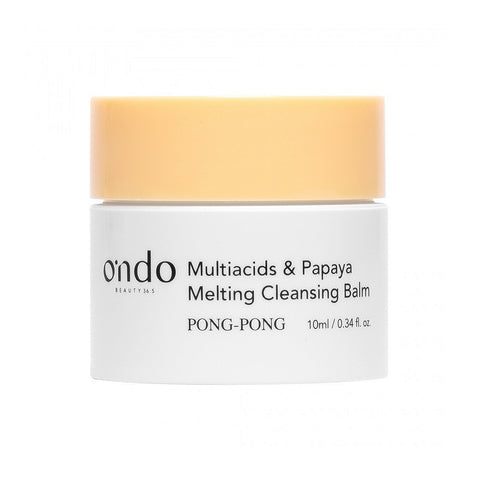 Ondo Beauty 36.5 Multiacids & Papaya Melting Cleansing Balm PONG-PONG 10ml MINI