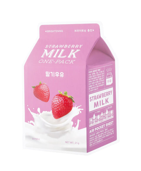 [A'pieu] Strawberry Milk One-Pack Sheet Mask